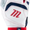 Marucci Adult Signature Full Wrap Batting Gloves 1 Marucci Adult Signature Full Wrap Batting Gloves -Ball Series Store 21MCCMSGNTRFLLWRPBTG Red White Navy