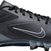 Nike Alpha Huarache 8 Pro Lacrosse Cleats -Ball Series Store 21NIKALPHHR8PRLXBLAX Black Grey