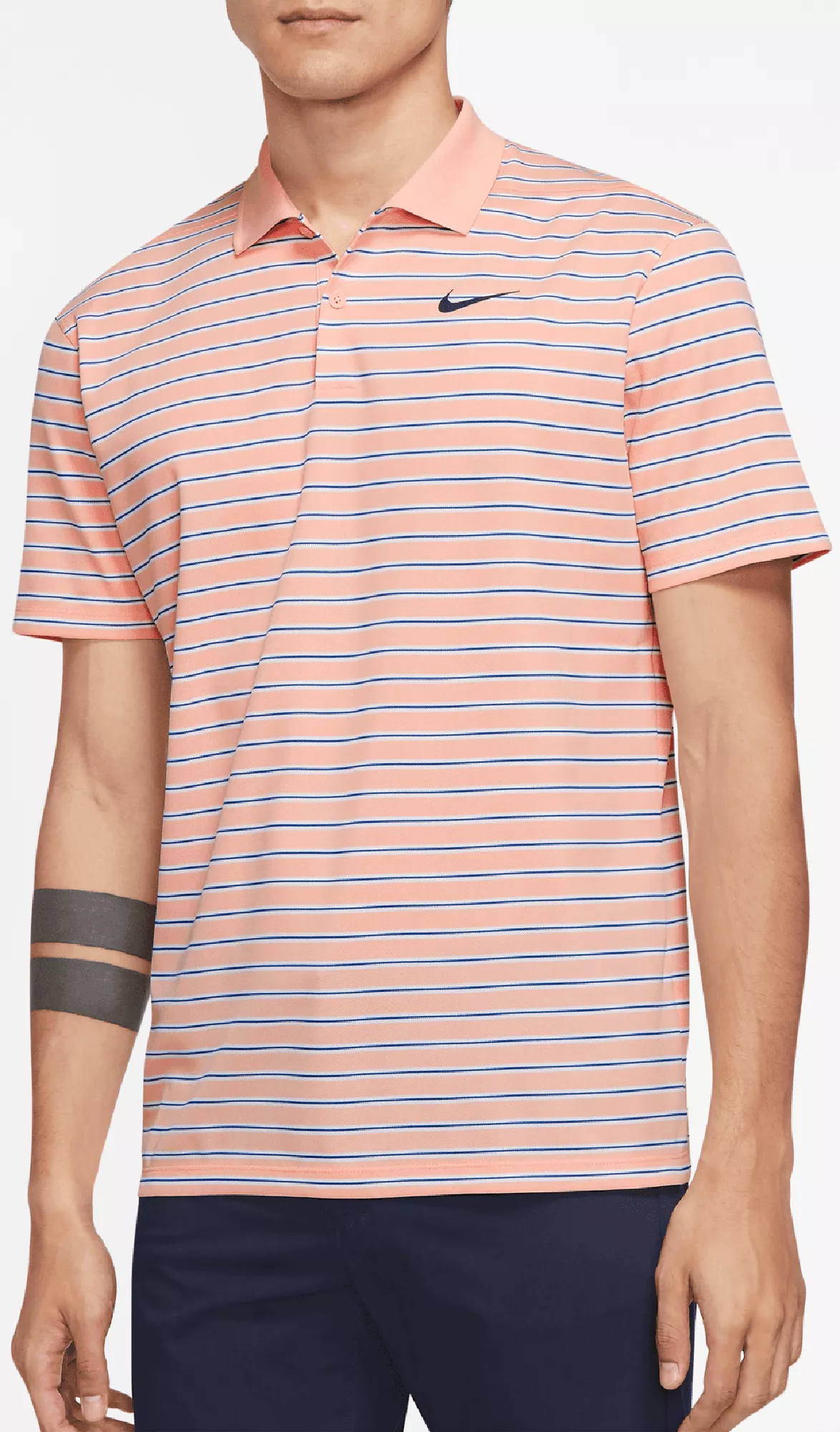 Nike Men's 2022 Dri-FIT Victory Striped Golf Polo 3 Nike Men's 2022 Dri-FIT Victory Striped Golf Polo