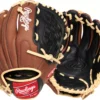 Rawlings Youth 11.5'' Premium Series Glove 2 Rawlings Youth 11.5'' Premium Series Glove -Ball Series Store 21RAWBPRMM115BRNBBGL Brown Black
