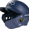 Rawlings Junior Mach Adjust Right-Handed Batting Helmet 1 Rawlings Junior Mach Adjust Right-Handed Batting Helmet -Ball Series Store 21RAWYMCHDJSTJWGRBTH Navy