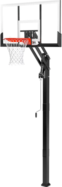 Spalding 54" Performance Acrylic U-Turn In-Ground Basketball Hoop