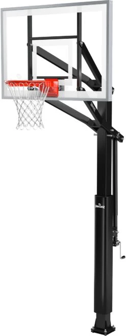 Spalding 60" Tempered Glass 888 Series In-Ground Basketball Hoop