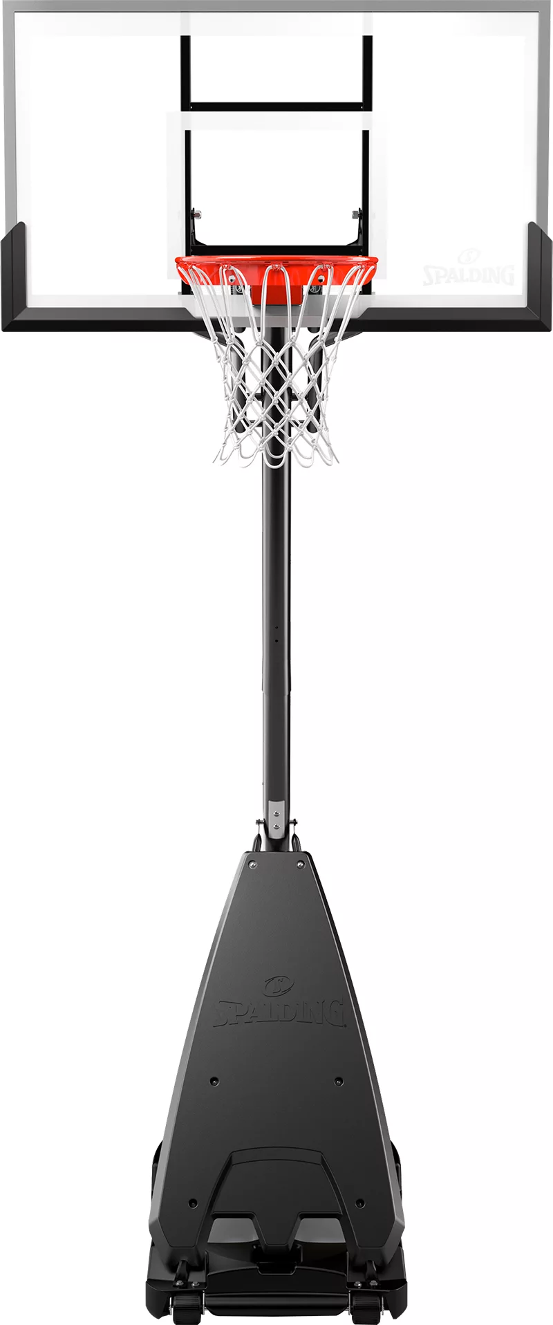 Spalding Ultimate Hybrid 54" Performance Acrylic Portable Basketball Hoop 3 Spalding Ultimate Hybrid 54" Performance Acrylic Portable Basketball Hoop