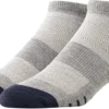 Cuater By TravisMathew Men's Eighteener Golf Socks -Ball Series Store 21TM1MGHTNRBLKGRYAPA Heather Alloy