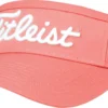 Titleist Men's 2022 Tour Performance Golf Visor -Ball Series Store 21TTLMTRPRFVSRWHTAPA Coral White