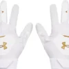 Under Armour Adult Clean Up 21 Batting Gloves -Ball Series Store 21UARACLNP21WHTXXBTG White White