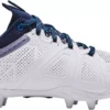 Under Armour Women's Glory MC Lacrosse Cleats -Ball Series Store 21UARWWGLRYMCWHTWCLT White Navy