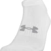 Under Armour Men's Training No Show Golf Socks 6 Pack -Ball Series Store 21VLSMTRNNGNSHWBLAPA White