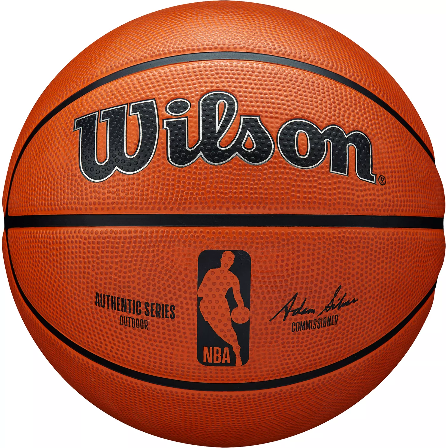 Wilson NBA Authentic Outdoor Official Basketball 29.5'' 3 Wilson NBA Authentic Outdoor Official Basketball 29.5''