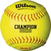 Wilson 11” ASA Champion Series Fastpitch Softball -Ball Series Store 21WILU11SCHMPNSRSFPS