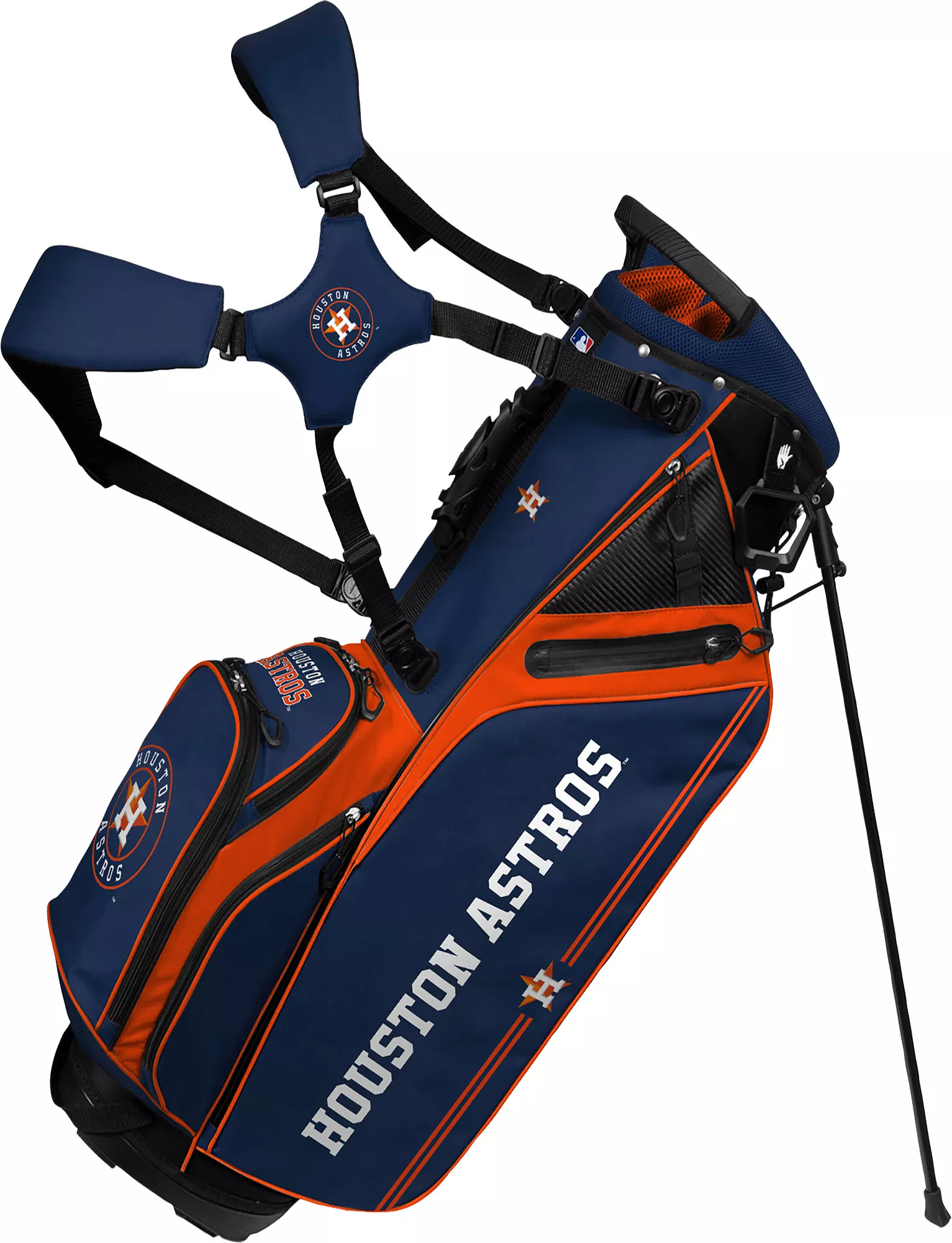 WinCraft Team Effort Houston Astros Caddie Carry Hybrid Bag 3 WinCraft Team Effort Houston Astros Caddie Carry Hybrid Bag