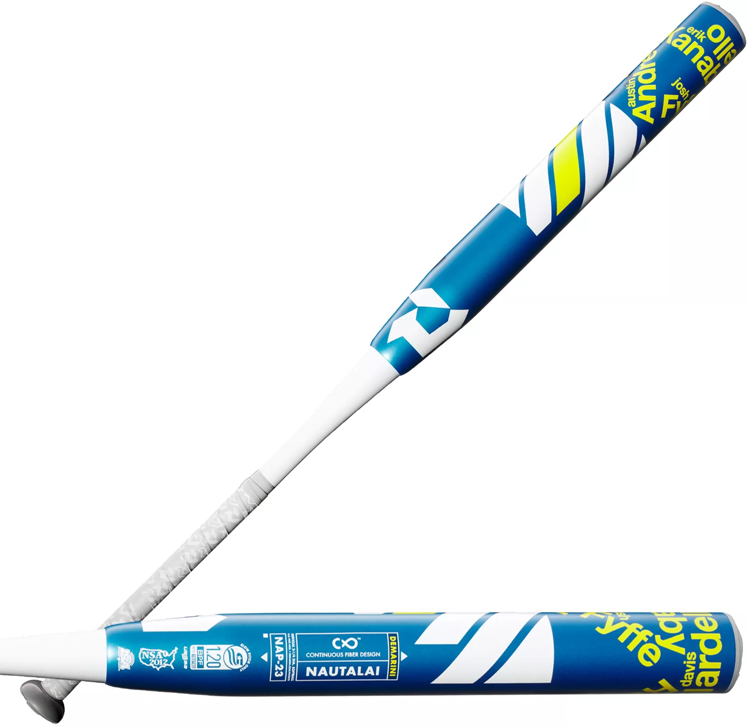 DeMarini Nautalai Men's Conference USSSA Hybrid Slowpitch Bat 2023 3 DeMarini Nautalai Men's Conference USSSA Hybrid Slowpitch Bat 2023
