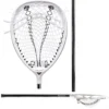 ECD Impact Elite Pocket Lacrosse Goalie Stick -Ball Series Store 22ECDUMPCTGLLTSTPLXS White Black Striker Black