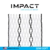 ECD Impact Lacrosse Goalie Semi-Soft Mesh -Ball Series Store 22ECDUMPCTGLMSHSSLXC Black Striker