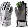 Maverik Men's MX Lacrosse Glove -Ball Series Store 22MAVMMXGLVXXXXXXLXPA White Grey