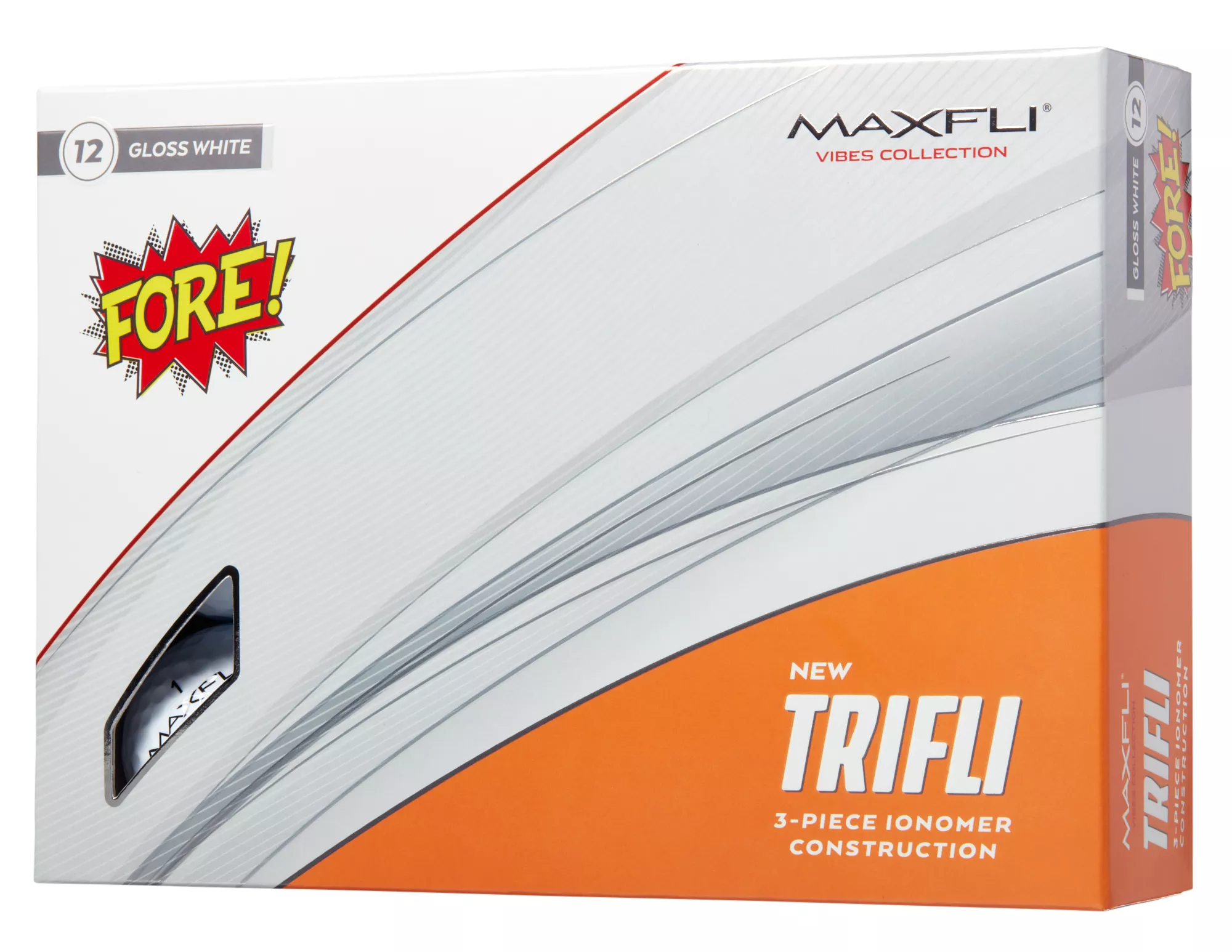 Maxfli 2023 TriFli Fore Vibes Golf Balls 3 Maxfli 2023 TriFli Fore Vibes Golf Balls
