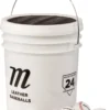 Marucci Official Genuine Leather Baseball Bucket - 24 Pack -Ball Series Store 22MCCUMRCC5G24PCBBSB
