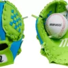 Marucci 8.5" Youth Backyard Tee Ball Glove & Ball -Ball Series Store 22MCCYBYBGPBFPLHXCTM Blue Green 1