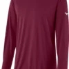 Mizuno Boys' NXT Long Sleeve Shirt -Ball Series Store 22MIZBYTHNXTLNGSLBBA Cardinal