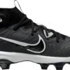 Nike Men's Alpha Huarache NXT TPU Baseball Cleats -Ball Series Store 22NIKMLPHHRCHNXTMTPU Black Grey