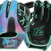 Rawlings 11.5” REV1X Series Glove 2023 -Ball Series Store 22RAWARV1X115BLPRSGL Blue Purple Green