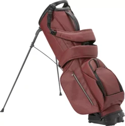 TaylorMade 2022 Vessel Lite Lux Stand Bag -Ball Series Store 22VESSELLLSB V9709101 Burgundy AL