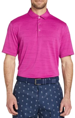 Walter Hagen Men's Perfect 11 Conversational Print Golf Polo