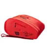 Wilson BELA Super Tour Padel Bag -Ball Series Store 22WILABLPDLSPRTRBRCQ Red