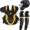 Easton Intermediate Elite X Catcher's Set -Ball Series Store 23ETSASLTXCTCHRSSCTC Black Gold
