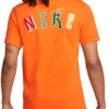 Nike Men's Dri-FIT Basketball T-Shirt -Ball Series Store 23NIKMMNKDFTSSNLXAPT Bright Mandarin