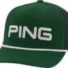 PING Men's Looper Snapback Golf Hat -Ball Series Store 23PNGMLPR23GRNXXXAPA Green