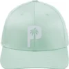 PUMA X PTC Men's Palm Tree Golf Cap -Ball Series Store 23PUMMPMXPTC23BLCAPA Aqua Green