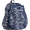 Ame & Lulu Game On Tennis Backpack -Ball Series Store 23QGCAGMNTNNSBCKPTNN Navy Tiger Stripe