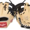 Rawlings 9.5" HOH Series Training Glove -Ball Series Store 23RAWAHH95TRNNGGLBAS Camel Black