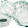 Rawlings 12.75'' Liberty Advanced Series Fastpitch Glove 2023 -Ball Series Store 23RAWALCS1234FPSPBASD White Mint