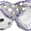 Rawlings 34'' Liberty Advanced Series Fastpitch Catcher's Mitt 2023 -Ball Series Store 23RAWALCS34CMPS1PBASB White Purple