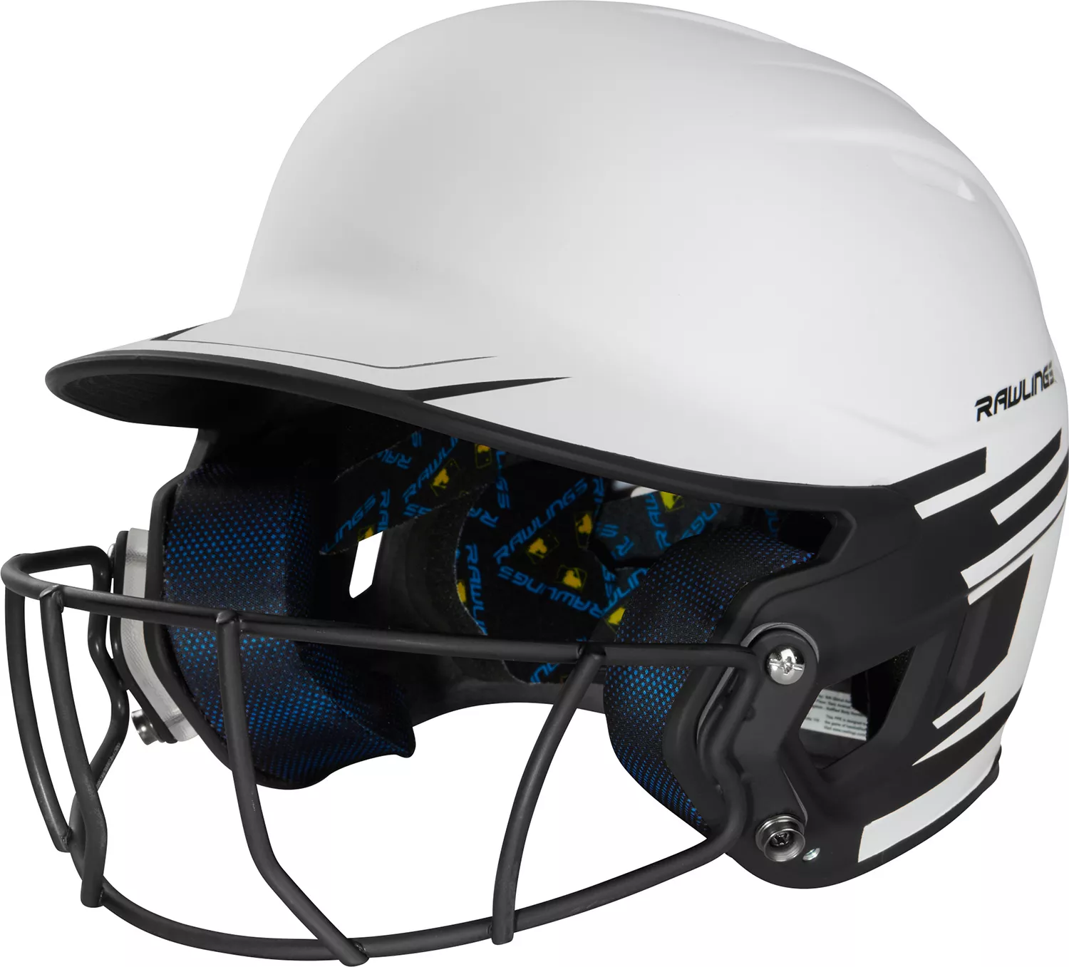 Rawlings Junior Mach Ice Softball Batting Helmet 3 Rawlings Junior Mach Ice Softball Batting Helmet