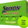 Srixon 2023 Soft Feel Matte Green Personalized Golf Balls -Ball Series Store 23SRXU2023SFTFLGRGBL