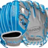 Wilson 11.5" Autism Speaks 1786 A2000 Series Glove 2024 -Ball Series Store 23WILA20001786LTMSGL Blue Grey