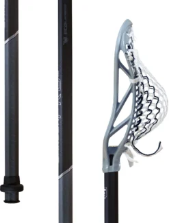 ECD Men's Mirage 2.0 Graphene Complete Lacrosse Stick -Ball Series Store 300734 GreyBlack DET alt1