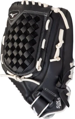 Mizuno 12'' Girls' Prospect Select Series Softball Glove -Ball Series Store 312825 BlackWhite SDER