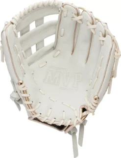 Mizuno 12'' MVP Select Series Fastpitch Glove 10 Mizuno 12'' MVP Select Series Fastpitch Glove -Ball Series Store 313011R WhiteRoseGold PALM