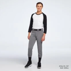 Mizuno Women's MVP Pro Softball Pants -Ball Series Store 350597 929204 Charcoal BCK