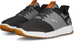 PUMA Men's Ignite Elevate Golf Shoes 13 PUMA Men's Ignite Elevate Golf Shoes -Ball Series Store 37607707 BlackSilver SET