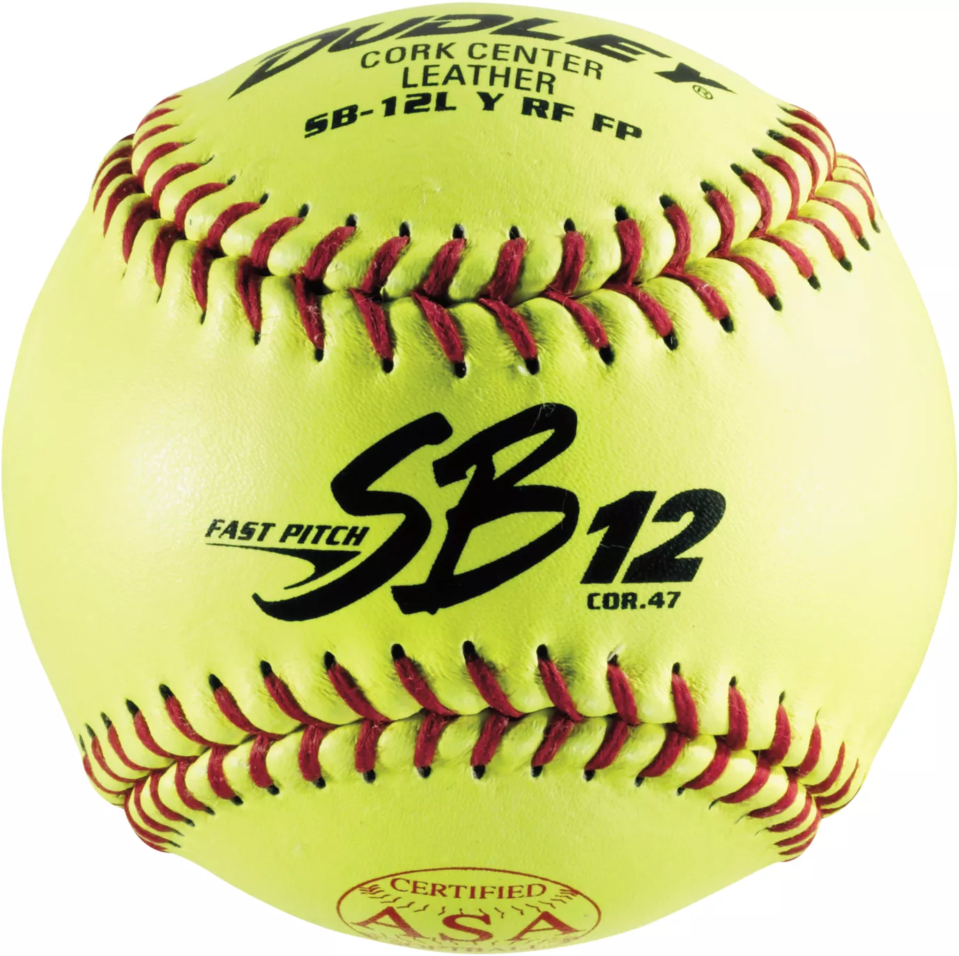 Dudley 12” NFHS/ASA SB12 Fastpitch Softballs - 6 Pack 4 Dudley 12” NFHS/ASA SB12 Fastpitch Softballs - 6 Pack - Image 2