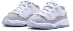 Air Jordan 11 Low Retro Toddler Basketball Shoes -Ball Series Store 505836 140 GreyBlueWhite AL