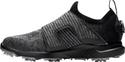 FootJoy Men's Hyperflex BOA Golf Shoes (Previous Season Style) -Ball Series Store 51087N BlackCharcoal L