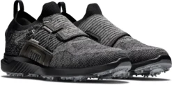 FootJoy Men's Hyperflex BOA Golf Shoes (Previous Season Style) -Ball Series Store 51087 BlackCharcoal SET