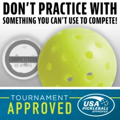 Franklin X-40 Performance Outdoor Pickleball Balls- 12 Pack 11 Franklin X-40 Performance Outdoor Pickleball Balls- 12 Pack -Ball Series Store 52828X OpticYellow DET alt2
